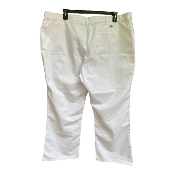 Dikies White Straight Leg Pants Painters Plus Size 24 Regular/Inseam 33 - Picture 2 of 7